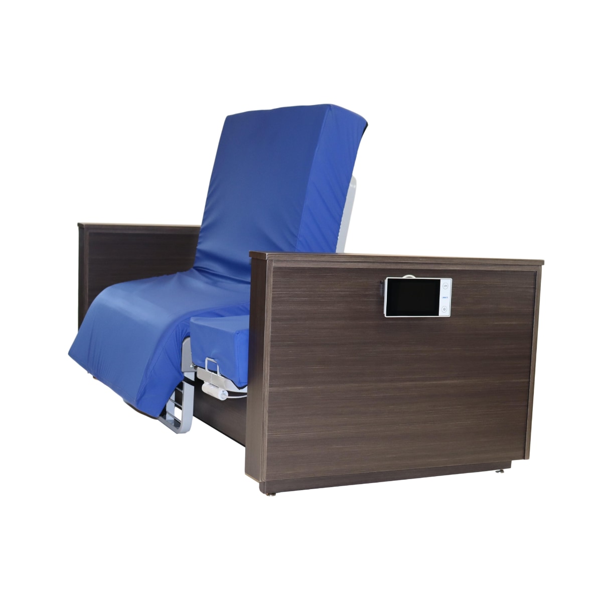 ActiveCare Auto Pivot hospital bed in upright position