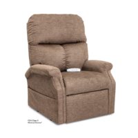 Pride essential lift chair in stone brown color