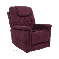 Pride VivaLift Legacy reclining lift chair in wine color