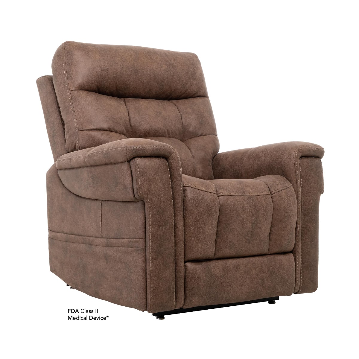 Pride VivaLift Radiance reclining lift chair in brown