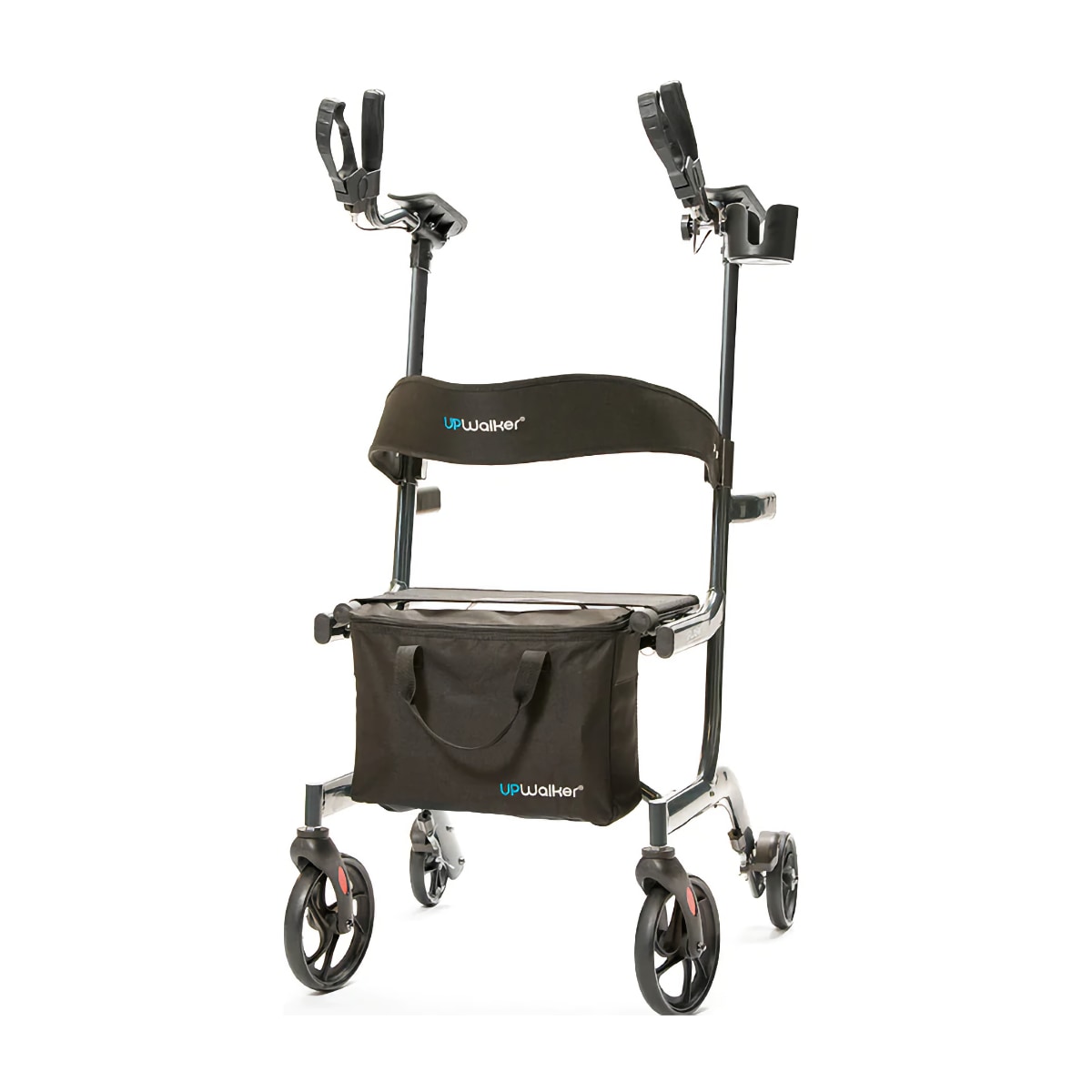 rolling walker with seat and sturdy handles with brakes