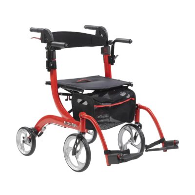 Drive Nitro Duet rollator / transport chair in transport chair position