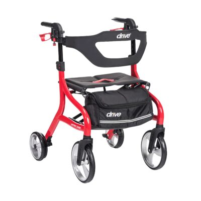 Drive Nitro rollator with red frame